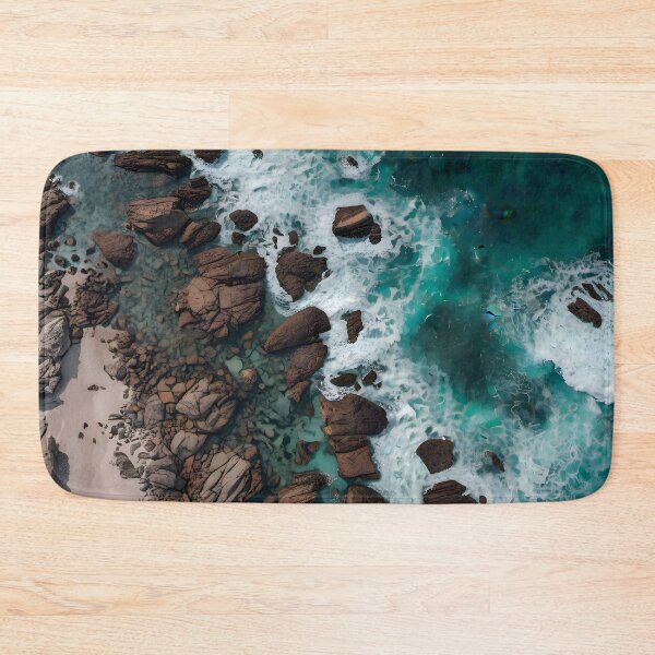 Item preview, Rugged Coastline designed and sold by Pixel Press Prints.