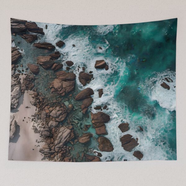 Item preview, Rugged Coastline designed and sold by Pixel Press Prints.