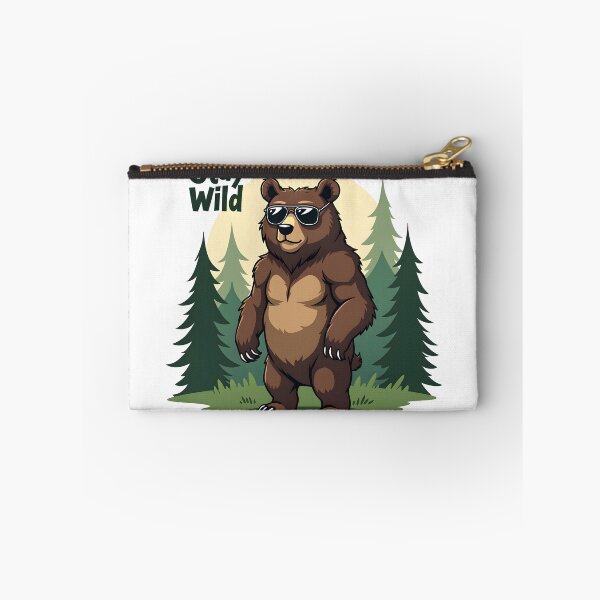 Item preview, Animated Stay Wild Bear Design designed and sold by FoxyJags.