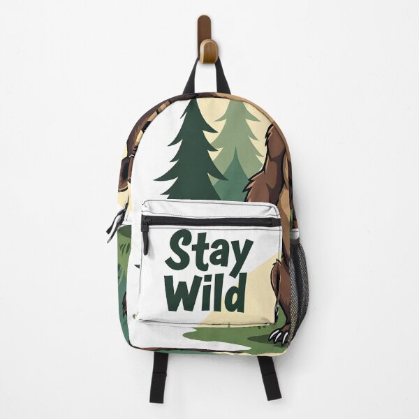 Item preview, Animated Stay Wild Bear Design designed and sold by FoxyJags.