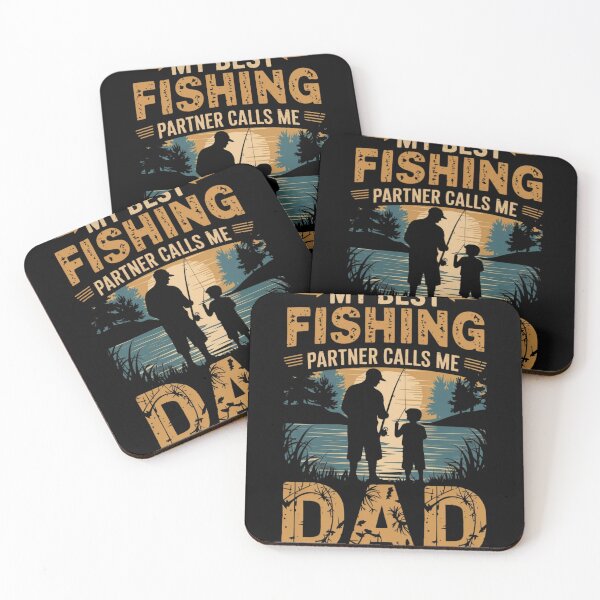 Item preview, Best Fishing Dad - Father & Son Fishing Partner Design designed and sold by Reichcorp.