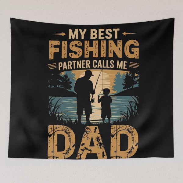 Item preview, Best Fishing Dad - Father & Son Fishing Partner Design designed and sold by Reichcorp.