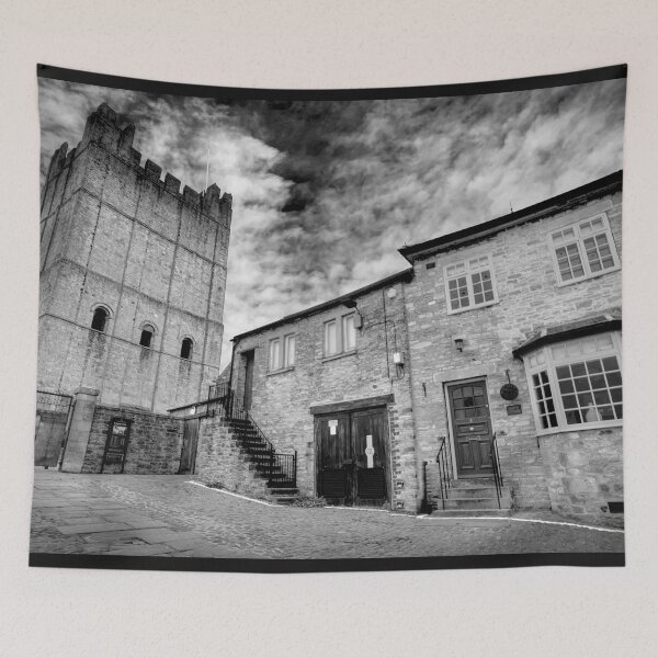 Item preview, Richmond Castle BW designed and sold by Alisonchambers2.