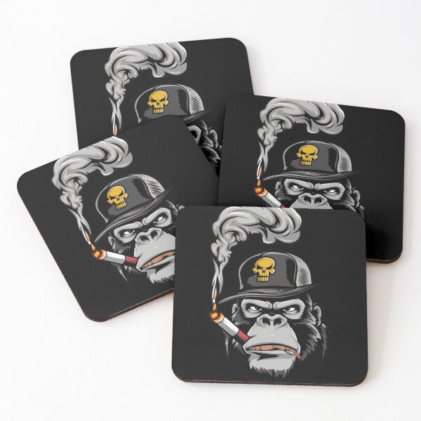 Item preview, Cool Gorilla Smoking Graphic – Bold and Edgy Animal Design designed and sold by Reichcorp.