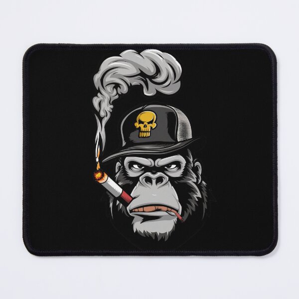 Item preview, Cool Gorilla Smoking Graphic – Bold and Edgy Animal Design designed and sold by Reichcorp.