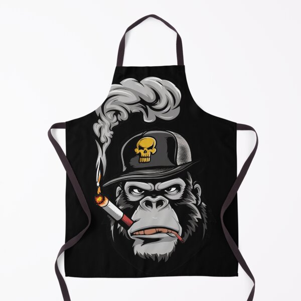 Item preview, Cool Gorilla Smoking Graphic – Bold and Edgy Animal Design designed and sold by Reichcorp.