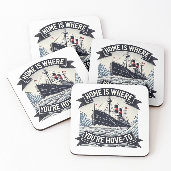 Item preview, "USCG Patrol Ship – Nautical Ocean Lover’s Sticker" designed and sold by arceeddesign.