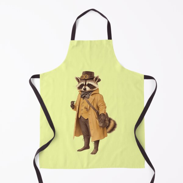 Item preview, vintage raccoon with costume designed and sold by Mauswohn.
