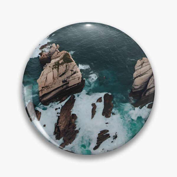 Item preview, Rugged Coastline designed and sold by Pixel Press Prints.