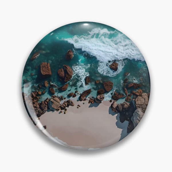 Item preview, Rugged Coastline designed and sold by Pixel Press Prints.