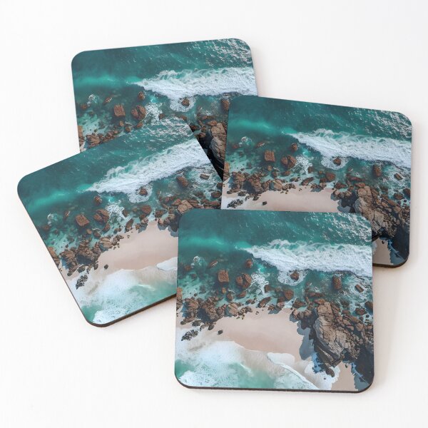 Item preview, Rugged Coastline designed and sold by Pixel Press Prints.