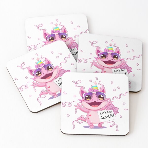 Item preview, Derpy Axolotl Party – Let’s Get Axo-Lit! designed and sold by 0606PM.