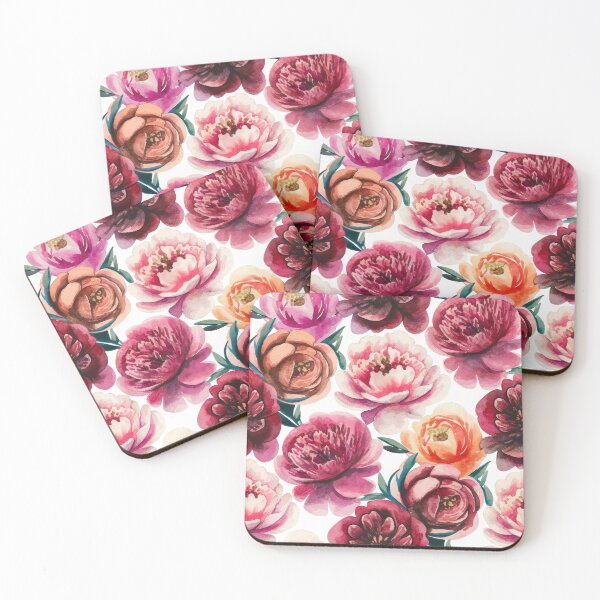 Item preview, Beautiful vector seamless floral pattern with watercolor hand drawn gentle summer flowers. Stock illustration. Natural artwork.	 designed and sold by paratynka.