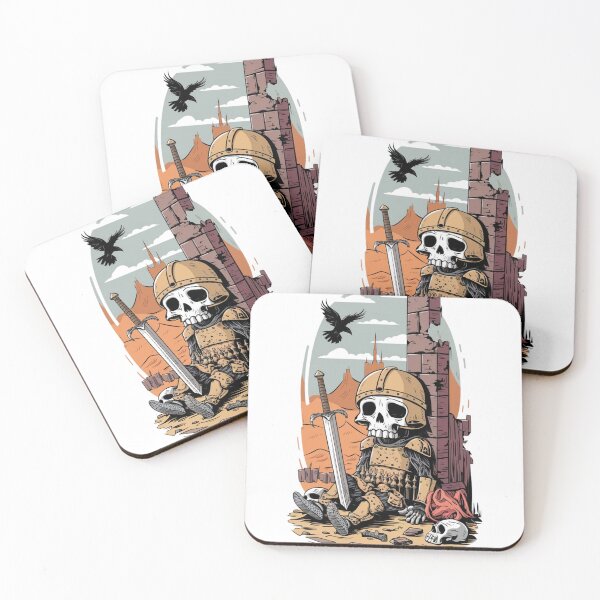 Item preview, Skeleton Warrior Fantasy Art – Fallen Knight Graphic designed and sold by Reichcorp.