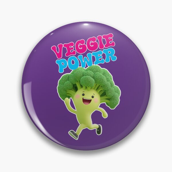 Item preview, Veggie Power, funny broccoli designed and sold by Mauswohn.