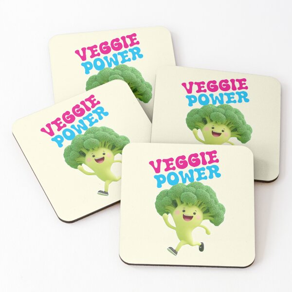 Item preview, Veggie Power, funny broccoli designed and sold by Mauswohn.