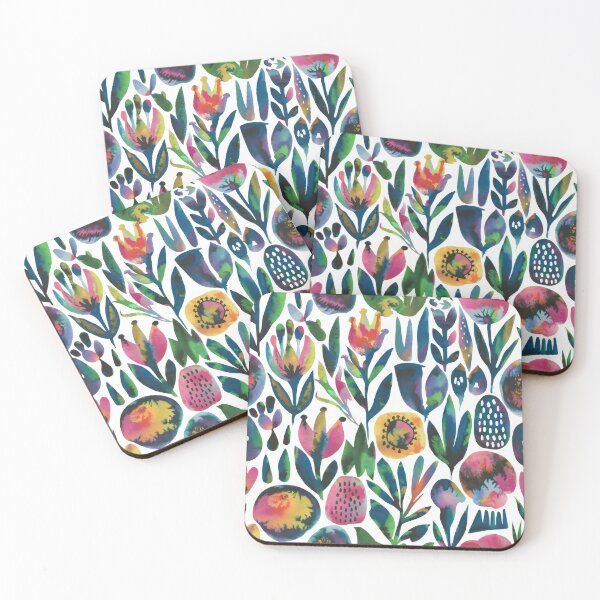 Item preview, Beautiful vector seamless floral pattern with watercolor hand drawn gentle summer flowers. Stock illustration. Natural artwork.	 designed and sold by paratynka.