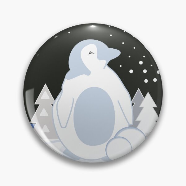 Item preview, Cute Baby Penguin with Trees and Moon designed and sold by MoePark.
