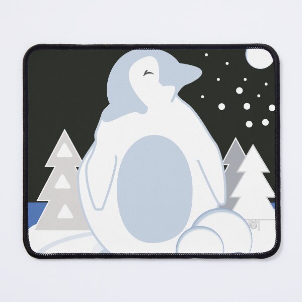 Item preview, Cute Baby Penguin with Trees and Moon designed and sold by MoePark.