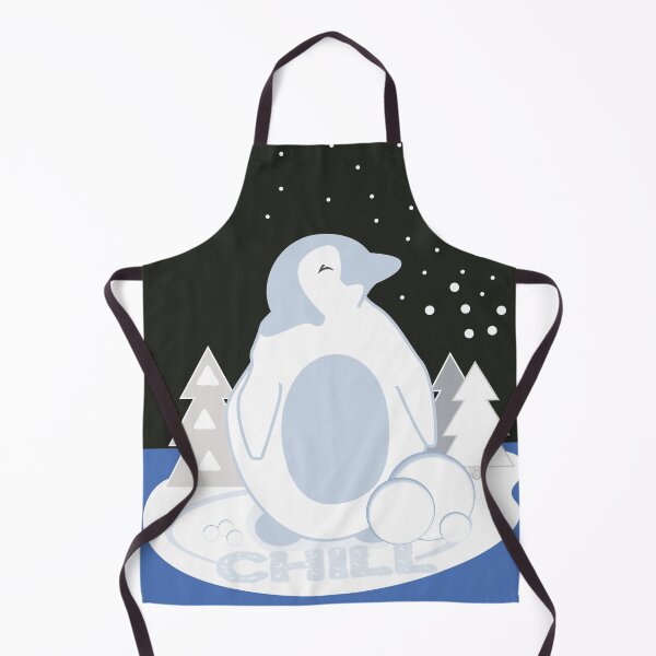 Item preview, Cute Baby Penguin with Trees and Moon designed and sold by MoePark.
