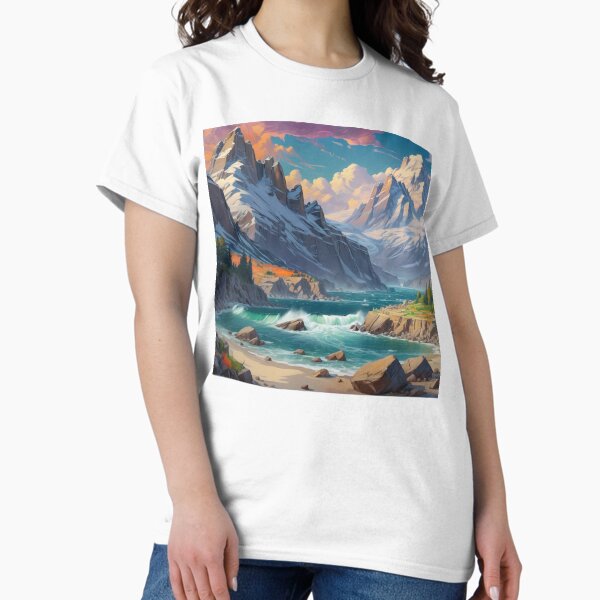 Item preview, Mountain Fjord designed and sold by SublimeMusings.