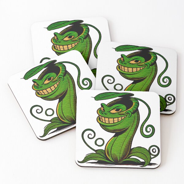 Item preview, Smiling Green Pitcher Plant designed and sold by ThawanTarnnoy.