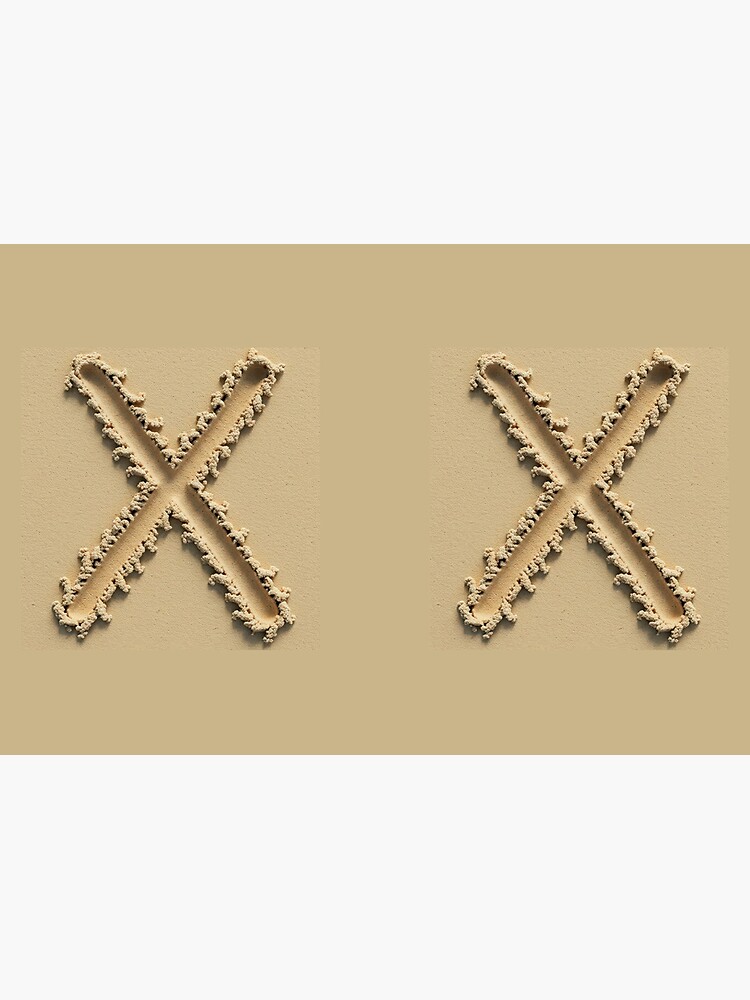 Thumbnail 3 of 3, Journal, SAND LETTER X designed and sold by Art-type.