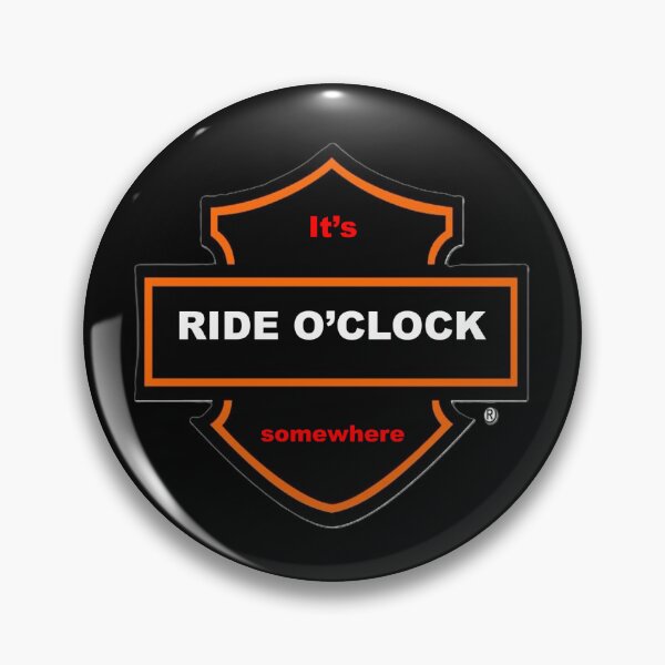 Item preview, Discreet Version of "It's RIDE O'CLOCK somewhere" designed and sold by Heart~Full Art by Julie J.