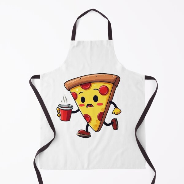 Item preview, pizza and coffee designed and sold by SabyDigitalArt.