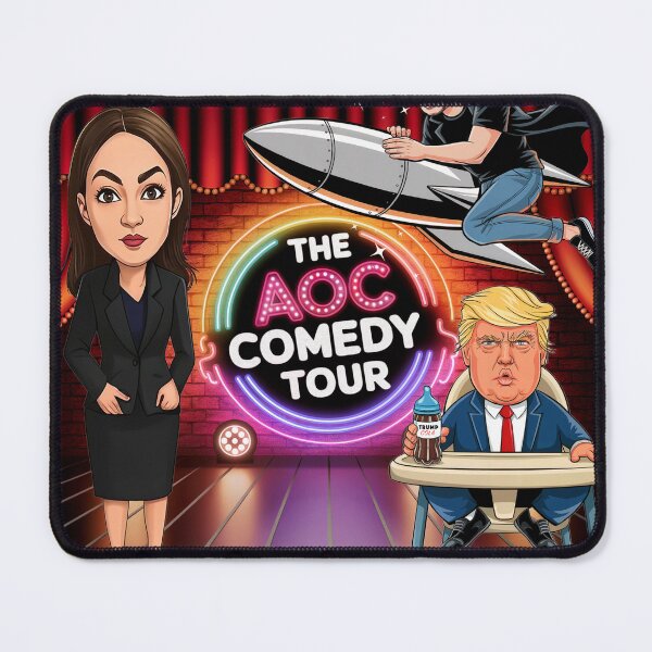 Item preview, The AOC VS. Donald Trump and Maga Comedy Tour designed and sold by DyfunctionalTee.