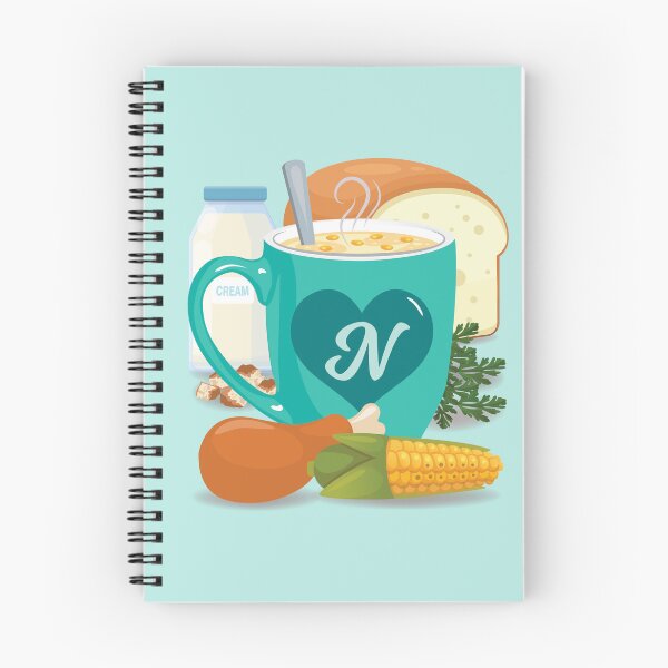 Item preview, Alphabet Soup N - AQUA designed and sold by StellarFX.