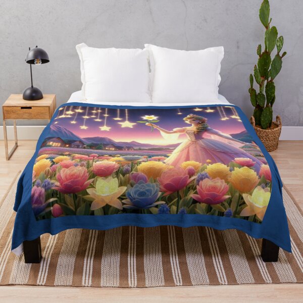 Item preview, Noches Florales: Princesa Observando las Estrellas - Ambiente Celestial Relajado designed and sold by choder61.