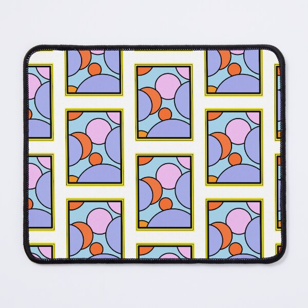 Item preview, Colourful popart framed circles designed and sold by Lunarviewpoint.