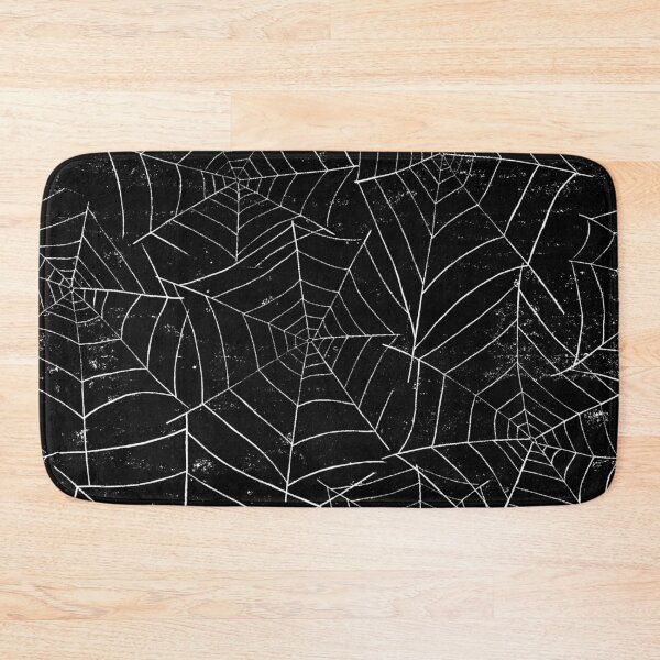 Item preview, Elegant Spider Web on Black Background designed and sold by KajalGulgulia.