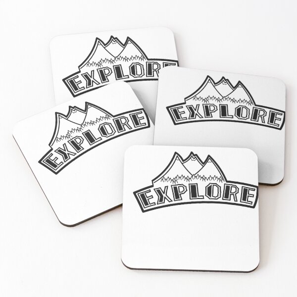 Item preview, Minimalist explore logo  designed and sold by Lunarviewpoint.