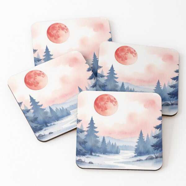 Item preview, Winter’s Crimson Glow designed and sold by fkc666.