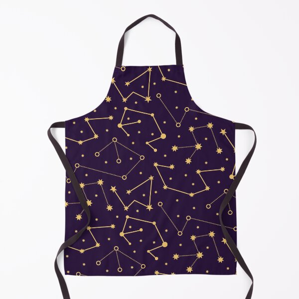Item preview, Golden Zodiac Signs on Violet Background designed and sold by KajalGulgulia.