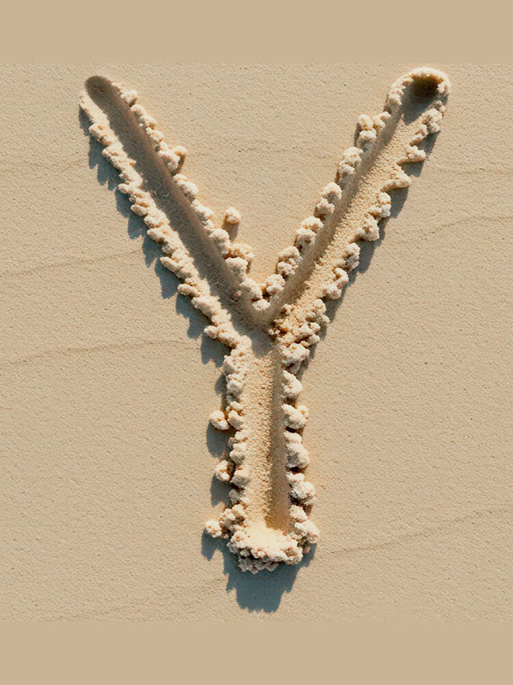 Thumbnail 4 of 4, iPhone Case, SAND LETTER Y designed and sold by Art-type.