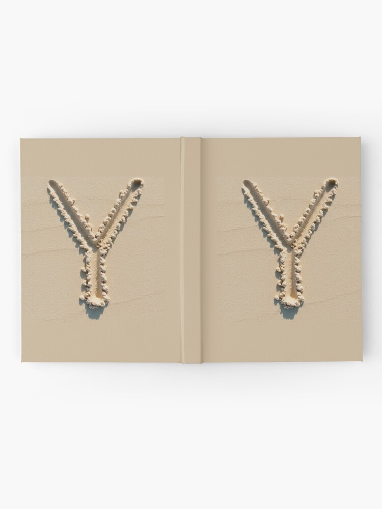 Thumbnail 2 of 3, Journal, SAND LETTER Y designed and sold by Art-type.