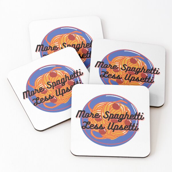 Item preview, More Spaghetti Less Upsetti designed and sold by WarholWhiz.