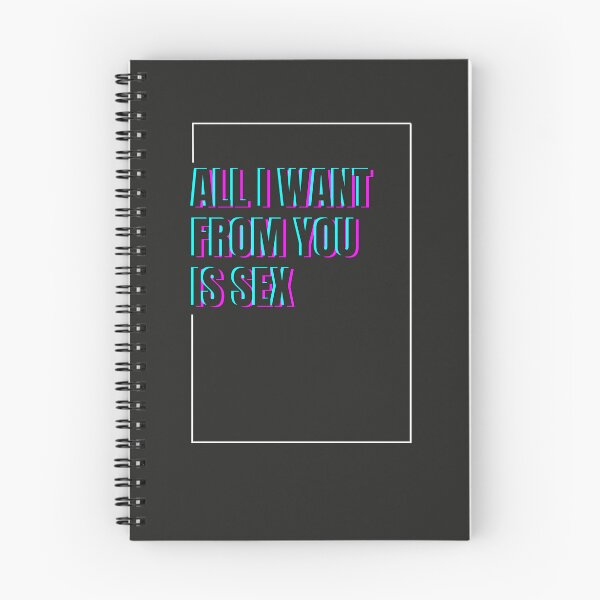 Item preview, All I Want From You is Sex designed and sold by The-Directory.