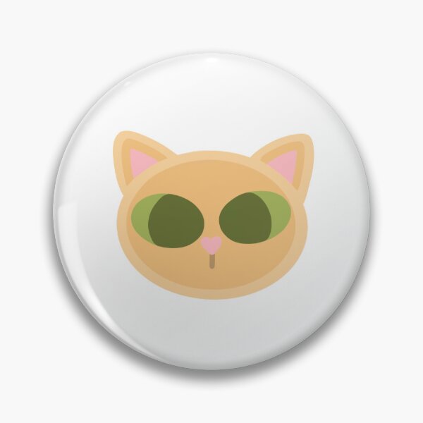 Item preview, sand colored green eyed cat  designed and sold by ButtercupBrushworks.