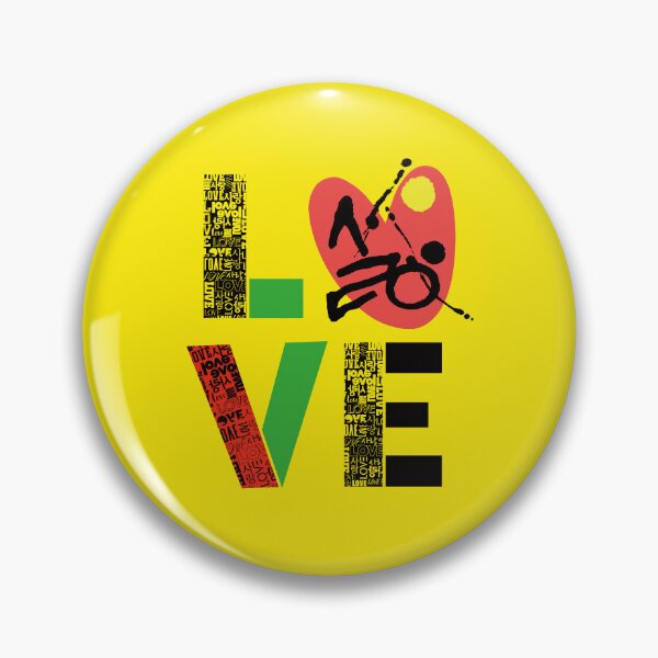 Item preview, LOVE design using Love & Korean letters Sarang. designed and sold by hojeong-art.