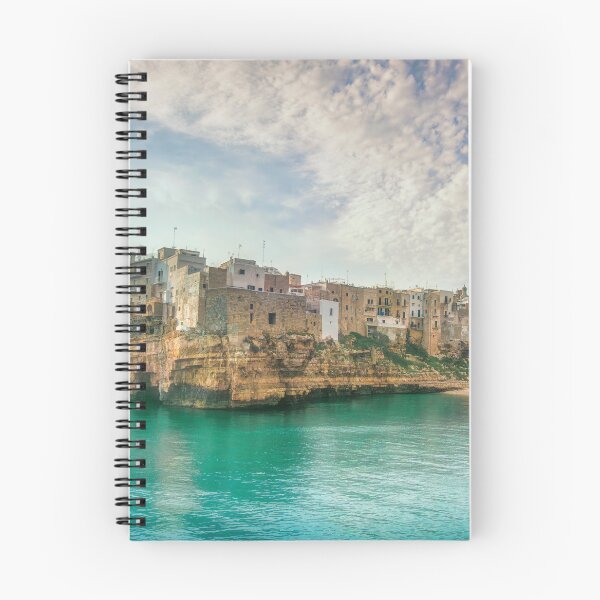 Item preview, Polignano a Mare village on the rocks in the morning designed and sold by Stefano Orazzini.