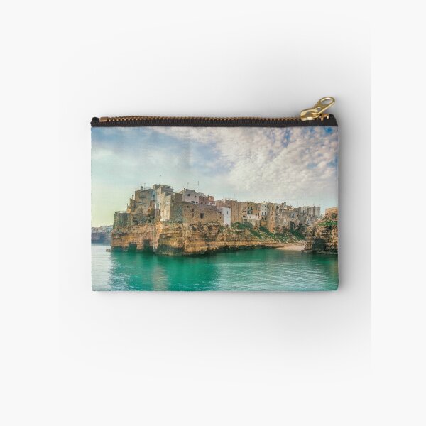 Item preview, Polignano a Mare village on the rocks in the morning designed and sold by Stefano Orazzini.