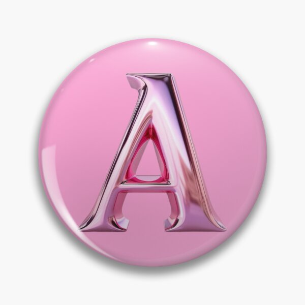 Item preview, Letter A, Shiny Balloon Effect, Name designed and sold by We Are Stardust.