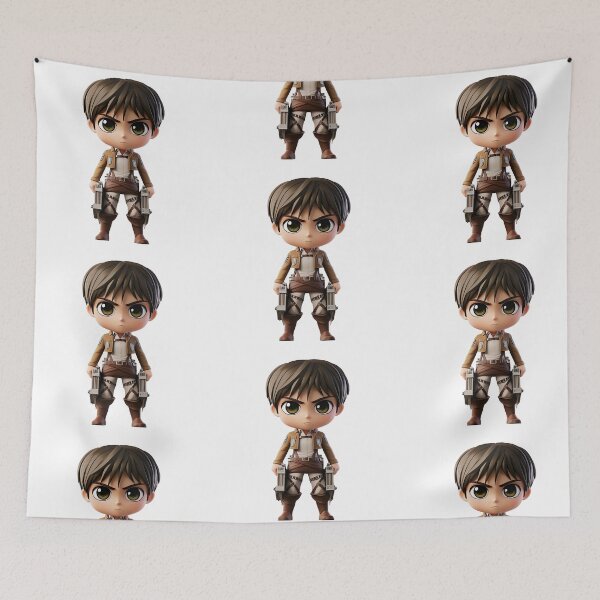 Item preview,  Chibi Titan Slayer  Eren Yeager in Survey Corps Gear designed and sold by Innamalinka.