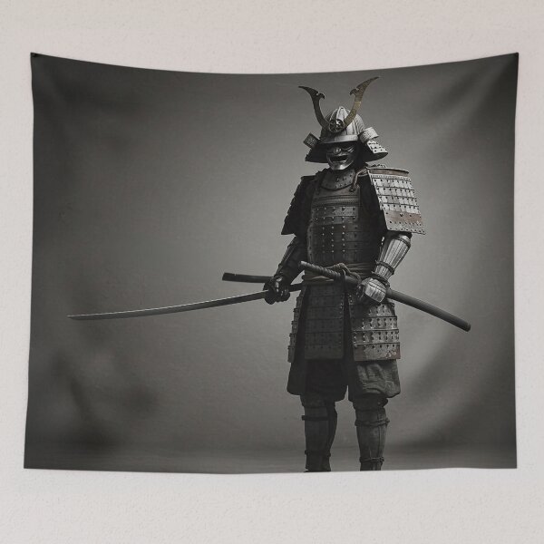 Item preview, Lone Samurai in Majestic Armor designed and sold by store-wasabi.