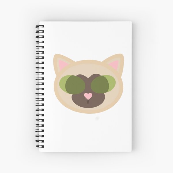 Aperçu de l'œuvre chat siamois aux yeux verts créée et vendue par ButtercupBrushworks.