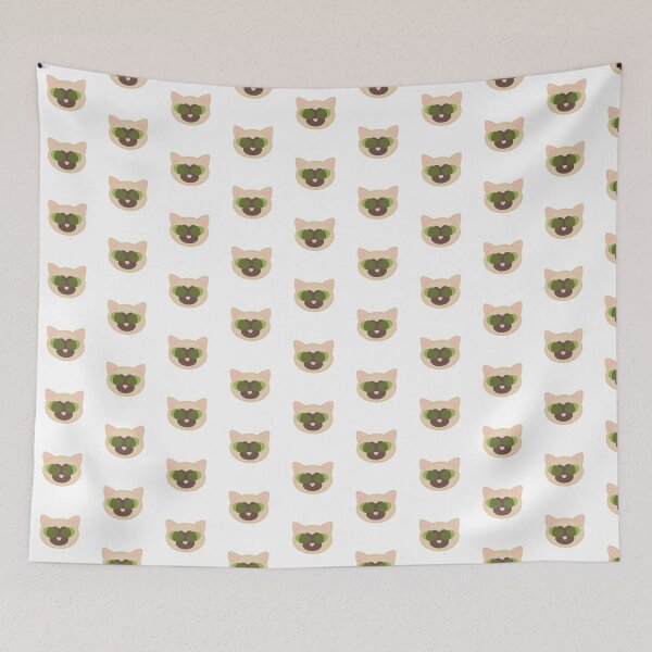 Item preview, green eyed siamese cat  designed and sold by ButtercupBrushworks.